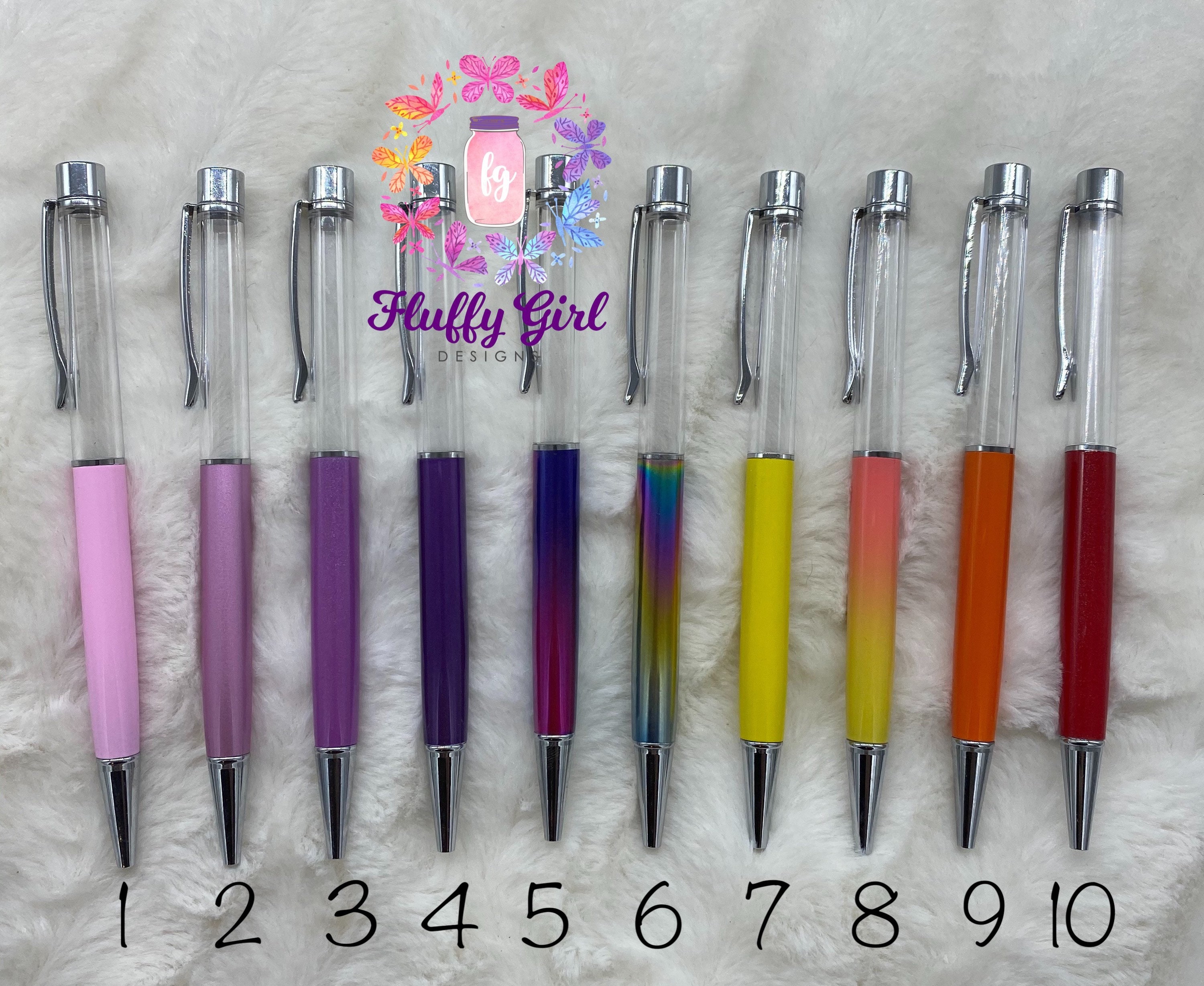 Pen DIY Floating Pens Floating Pen Pens Glitter Pen Etsy