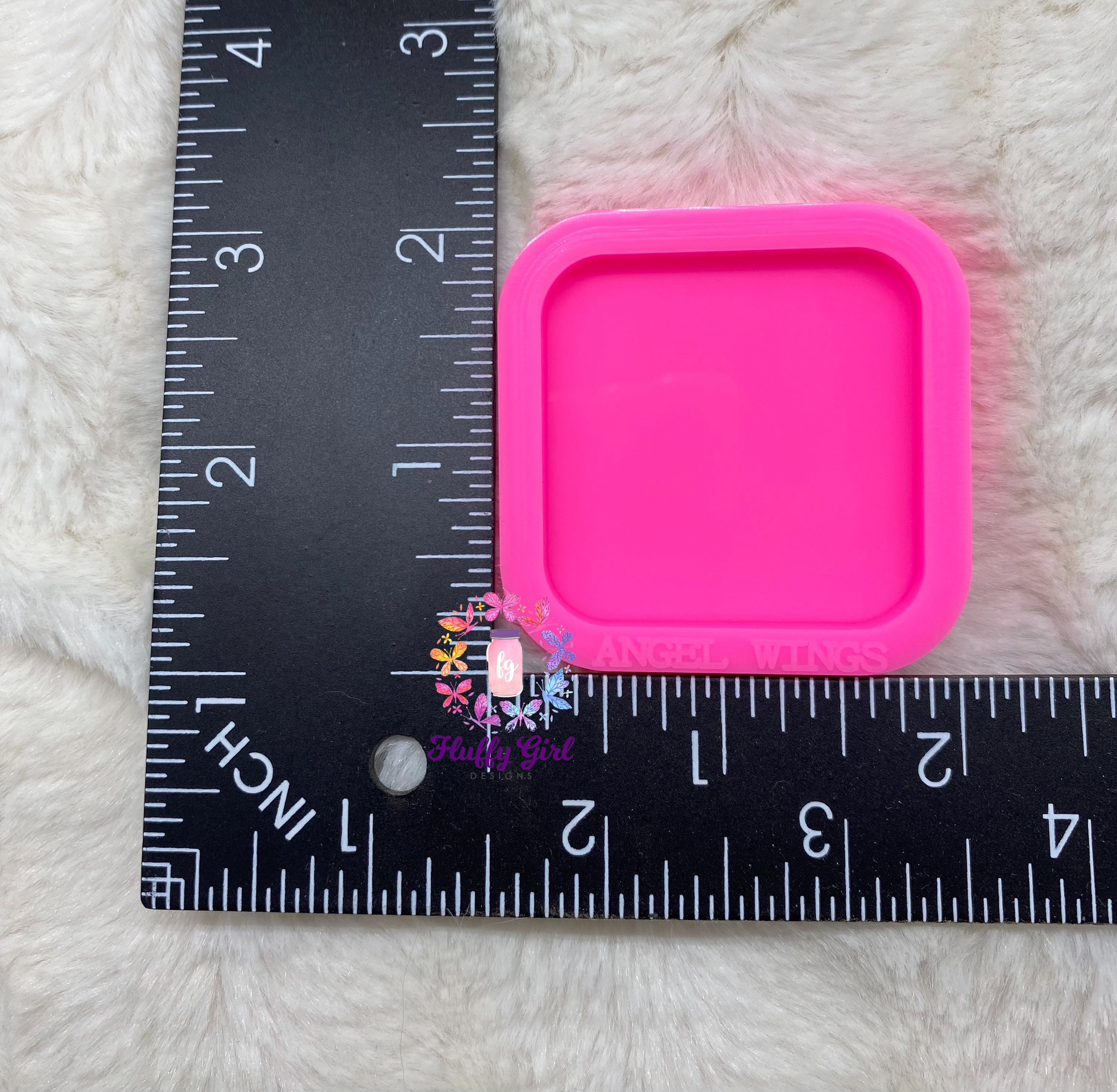 Square Mold Badge Reel Mold Phone Grip Mold Square Badge Etsy