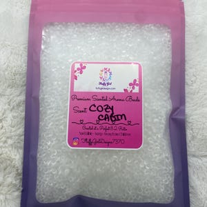 Scented Beads, Scented Aroma Beads, PreScented  Beads, Premium Aroma Beads, Aroma Beads for Freshies, Freshie Aroma Beads, Cabin, Warm Cabin