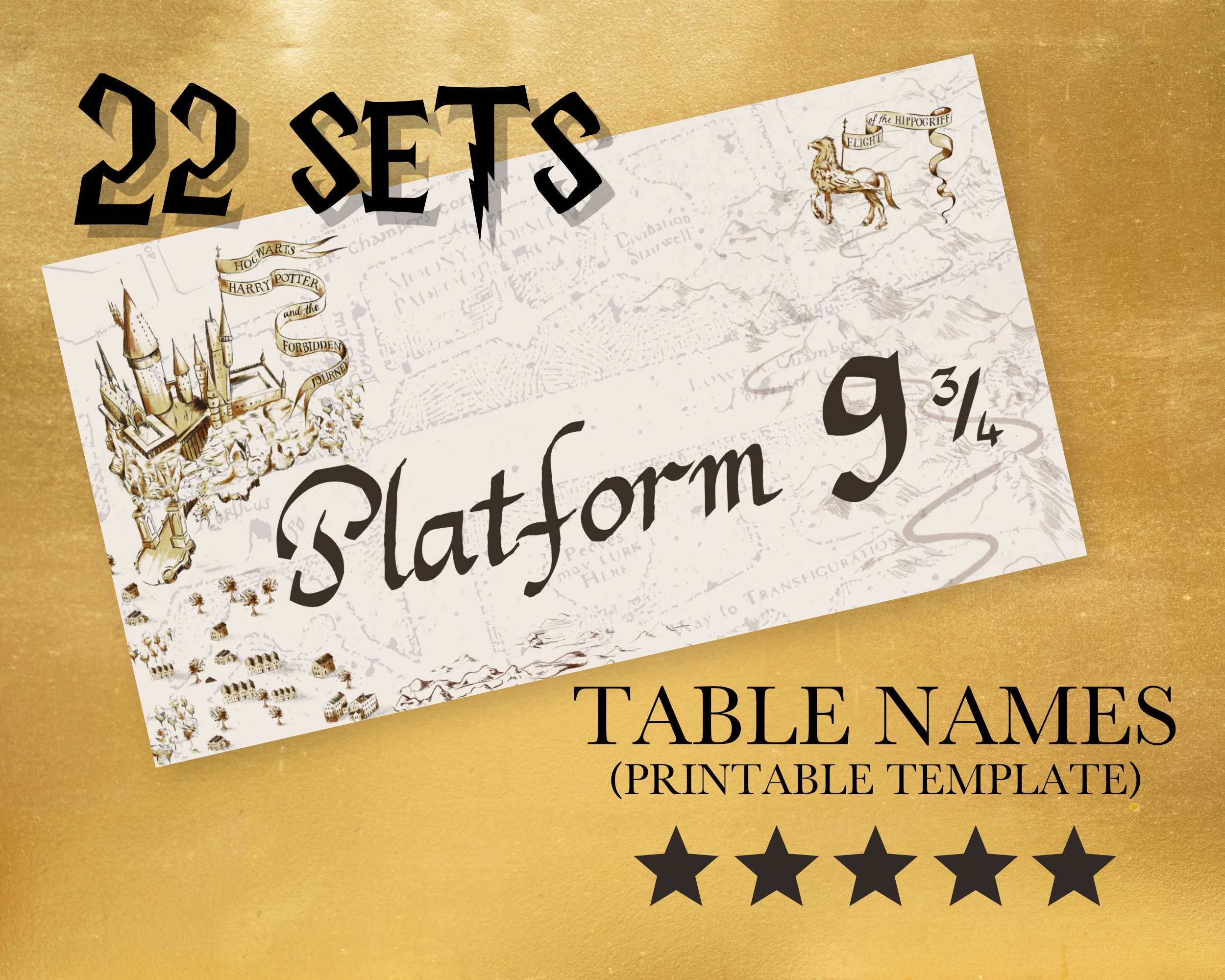 Printable Table Names / basic cut / digital file template / | Etsy