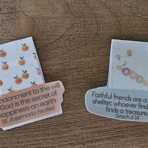 Schrift Heiliger Zitate Lesezeichen Geschenke katholisch christlich Josemaria Escriva Kinder Vbs Rückzug Giveaways Freunde Bibel Vers Kirchen Sakramente