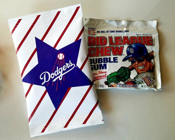Baseball party favors | Personalized bubblegum boys spring training | Custom kids sports the sandlot MLB team pattern |stick ball |SET OF 10 Il_570xn