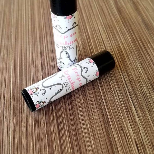 Custom Tooth Fairy gift ⎜ lip balm gifts ⎜ First Tooth party favors | Personalized chapstick thank you for your tooth  ⎜ kids cheap fairies