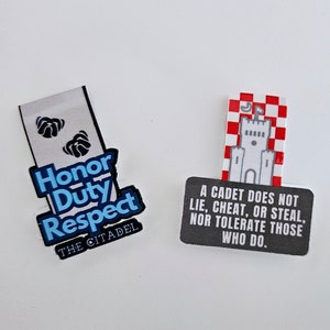 The Citadel Magnetic Bookmark: Charleston Souvenir