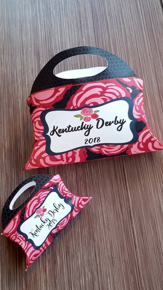 Kentucky derby roses tote bag party favors purse party gifts bags