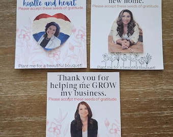 Plantable Seed Paper: Realtor Client Gifts, Corporate Branding