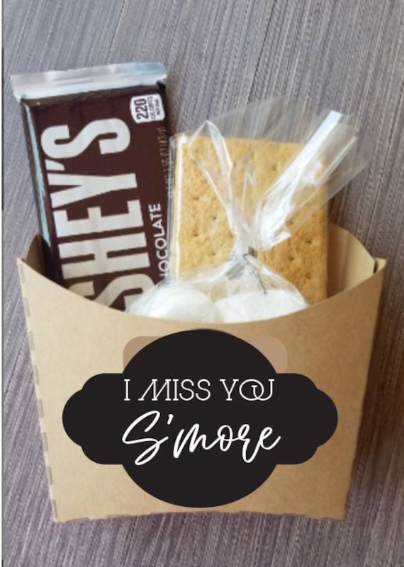 Social distancing friends neighbors teachers family Smores gift favors care package | love you senior 2021 pick me up gift | thinking of you Il_570xn