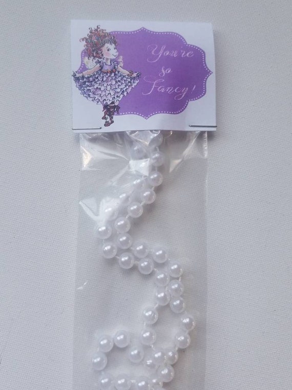Fancy nancy purple necklace best sale