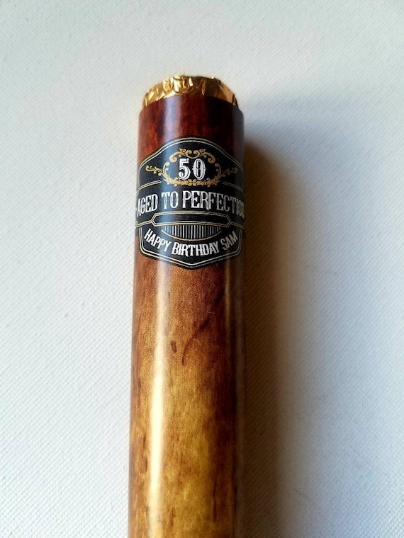 Chocolate Rolos cigars bachelor Sinatra party favors 70th birthday hospitality groomsmen guy shower cigar bar company retirement SET OF 10 Il_570xn
