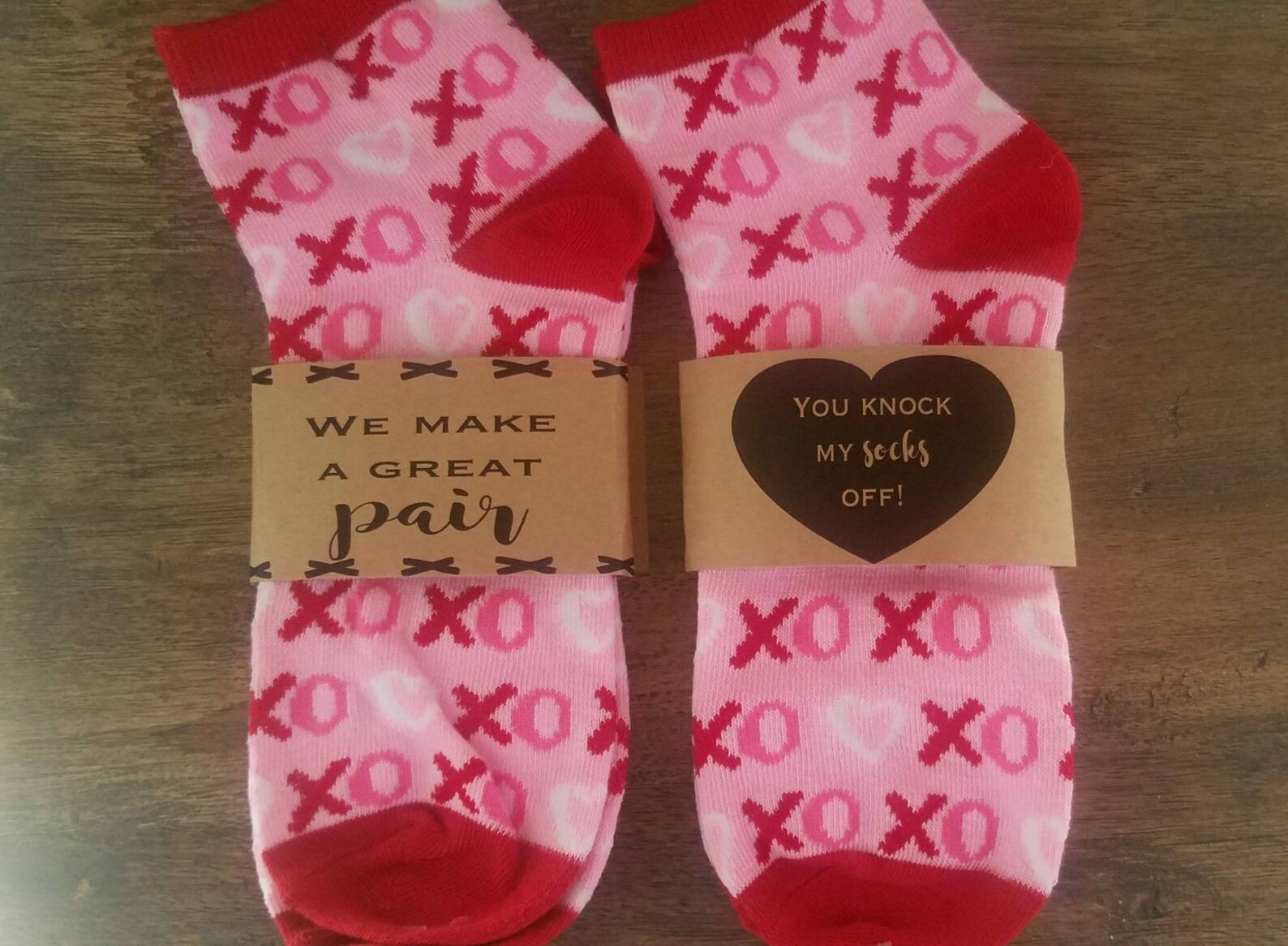 Personalized Sock Gifts Custom Sock Wrap Gift Unique Etsy