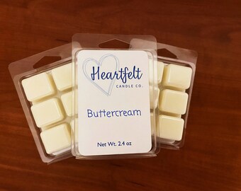 Buttercream Soy Wax Melt | Strong Scented Wax Melt |