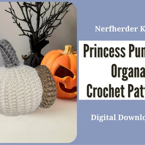 Space Princess Pumpkin Crochet Pattern -Digital Pattern
