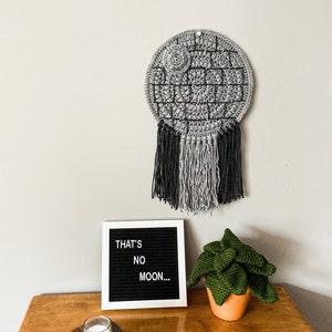 That’s No Moon Wall Hanging