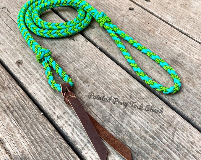 Cactus Over Under, Over Under, Whip, Barrel Racing Whip, Paracord Reins
