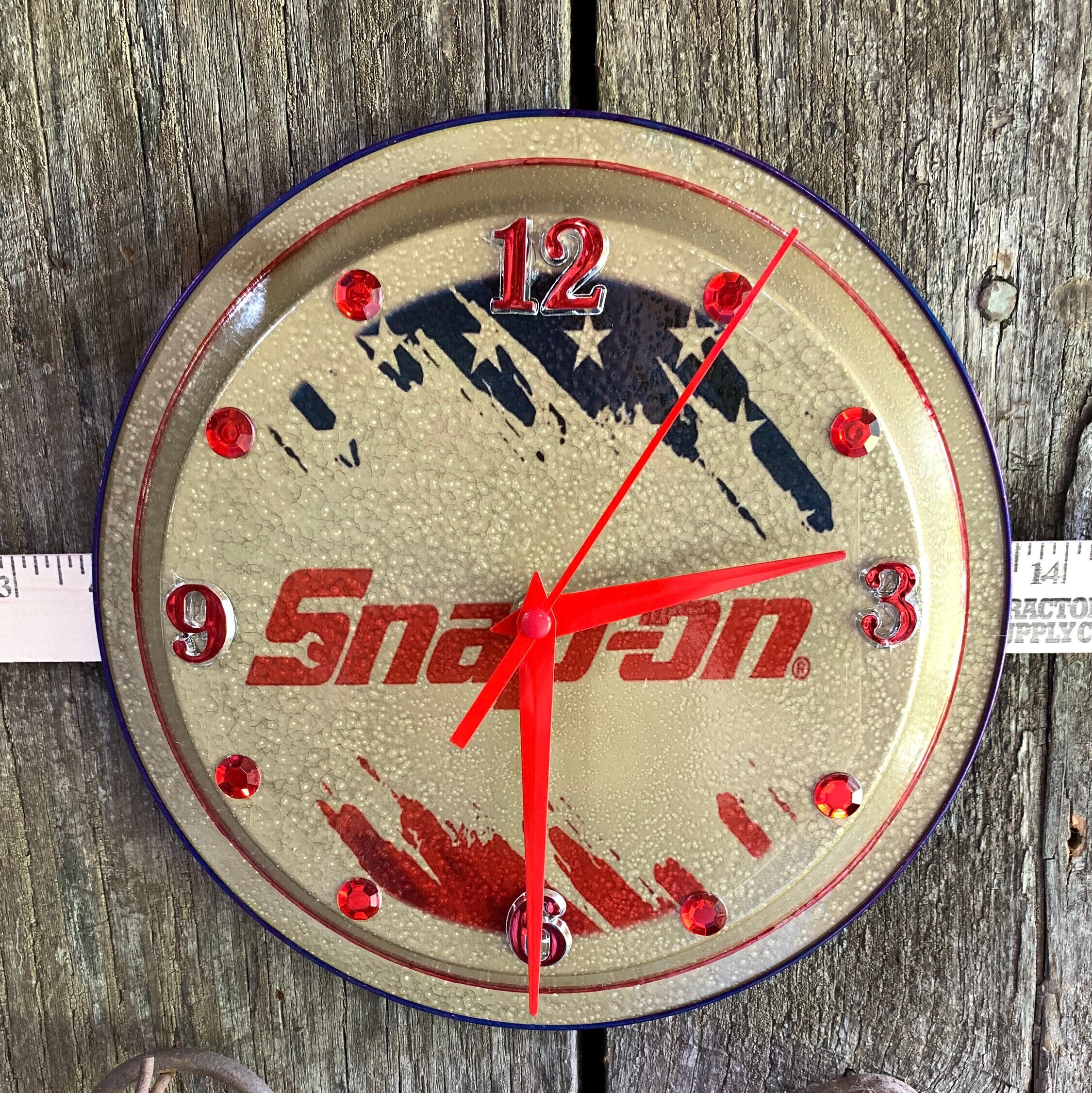 Snap on Tools Shop Clock Etsy