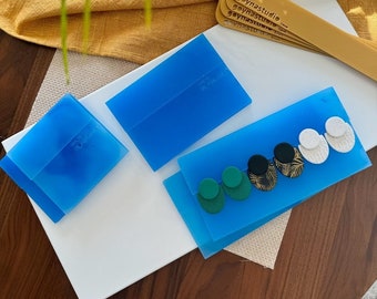 Silicone Tiered Mat (Three Different Sizes) And Depth Guides (2mm/ 3mm) I Polymer Clay I Polymer Clay Tools I Clay Tools I Clay Earring