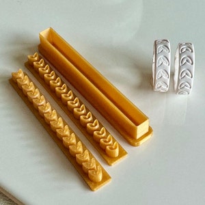 Stacking Ring Maker Stamp And Cutter I Ring Cutters I Ring I 3D Printed Cutter I Polymer Clay Tool I Clay Shapes