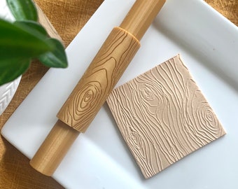 Wood Grain Texture Rollers I Clay Texture I 3D Printed Rollers I Polymer Clay Tool I Clay Tools I Jewellery Making