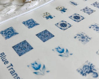 Ring Transfer Paper Set I Clay Transfer Paper I Image Transfer I Polymer Clay Transfer Paper I Polymer Clay Ring