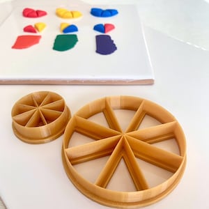 Colour Mixing Cutter I Polymer Clay Colour Mixing I Custom Colour I Colour Recipes I Polymer Clay I Polymer Clay Cutter I 3D Printed Cutter