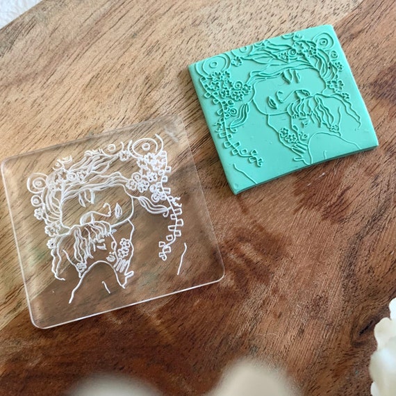 Jane Polymer Clay Cutter and Body Stamp I Earring Cutter I 3D Printed  Cutter I Polymer Clay Tool I Clay Tools I Jewellery Making 