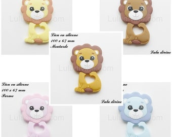 100 x 67 x 10 mm silicone lion