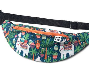 Fiesta Llama Waist Bum Bag Fanny Pack