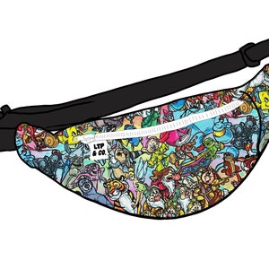 Magical Sidekick Friends Fanny Pack Cintura Bum Bag