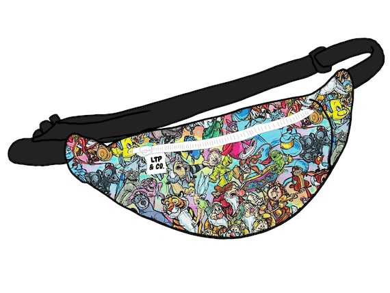 Magical Sidekick Friends Fanny Pack Waist Bum Bag