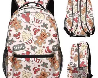 Holiday Christmas Cookies Backpack Ready to ship!! Great for the Theme Parks