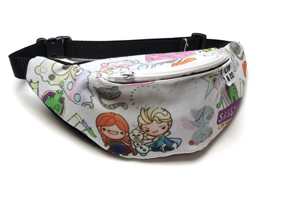 Adult Classical Disney Movie Character Fanny Pack Bum Waist Bag