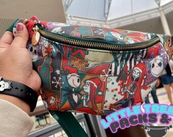 Klar att skickas ~ God Jul Nighmare Magväska / Midjeväska \\ FRI FRAKT!