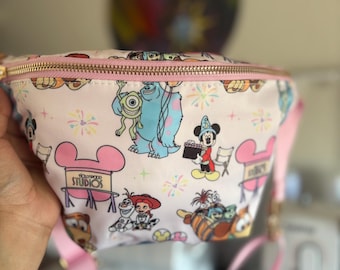 Pink Hollywood Studios Fanny Pack Bum Waist Bag