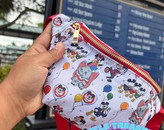 Vintage Mouse Friends Fanny Pack Waist Bum Bag \\ FREE SHIPPING !!