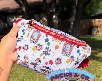 Vintage Old School Mouse Fanny Pack Waist Bum Bag \\ FREE SHIPPING !!