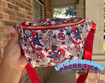 Spider Fanny Pack Waist Bum Bag \\ FREE SHIPPING !!
