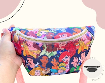 Princess Fanny Pack Waist Bum Bag // READY TO SHIP!! Free Shipping!