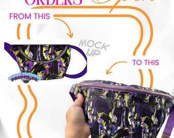 Custom Personalized Fanny Pack Waist Bum Bag