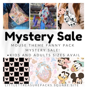 Mouse Theme Mystery Fanny Pack // FAST SHIPPING