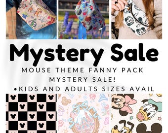 Mouse Theme Mystery Fanny Pack // FAST SHIPPING