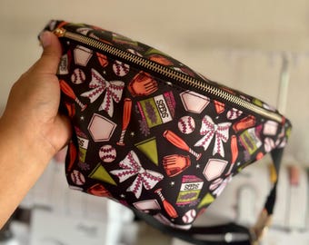 Baseball Fanny Pack Waist Bum Bag \\ FREE SHIPPING !!