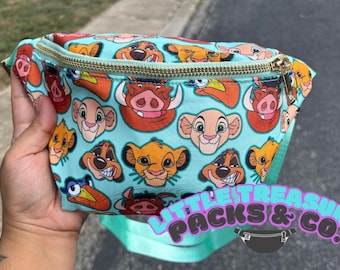 Lions Fanny Pack Waist Bum Bag \\ FREE SHIPPING !!