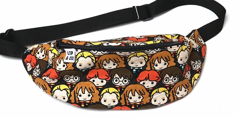 Kids Mini Inspired Harry Potter and Friends Fanny Pack Waist Bum Bag