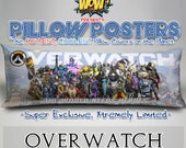 Pillow Posters OVERWATCH _Full Cast Pillowcase Ltd Ed