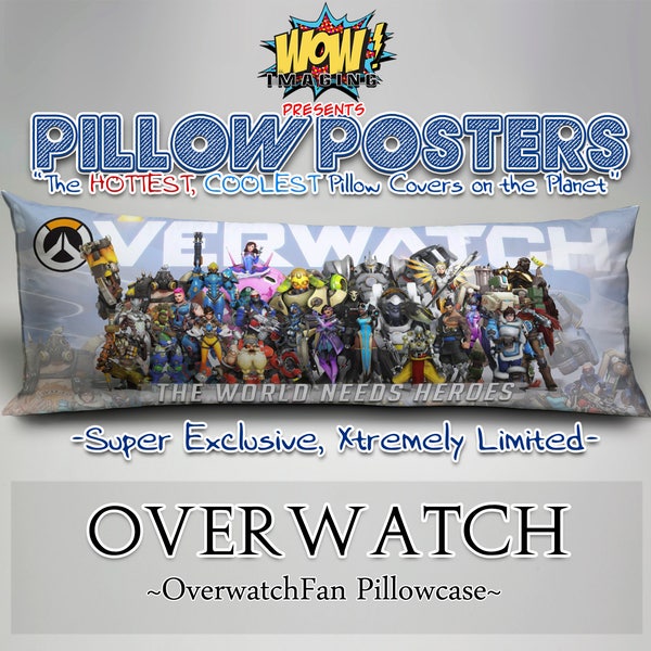 Affiches d’oreiller: OVERWATCH _Full Cast Pillowcase Ltd Ed