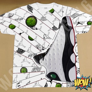 The &quot;GO BIG&quot; Air Jordan 13 _He Got Game T-Shirt_LIMITED EDITION