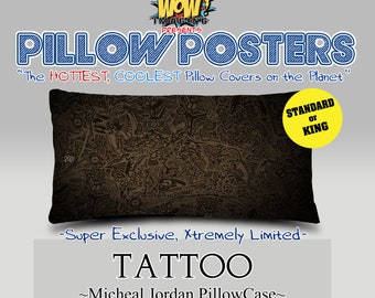 Pillow Posters: THE TATTOO!  Michael Jordan Pillow Poster!