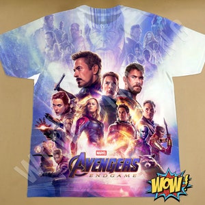 Avengers: End Game T-shirt Ver.2_ultra Ltd. ED _ Commemorative - Etsy