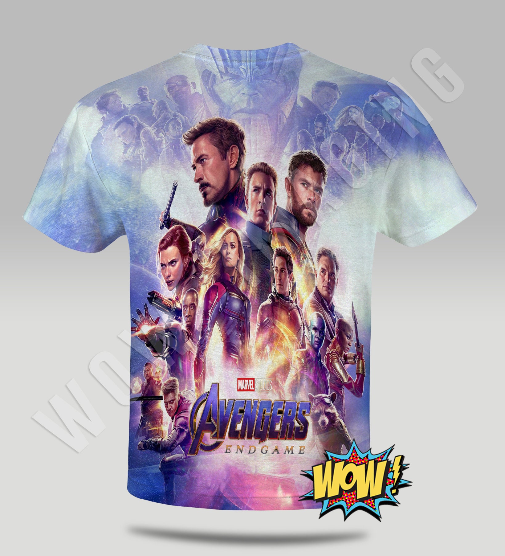 Avengers: End Game T-shirt Ver.2_ultra Ltd. ED _ Commemorative - Etsy