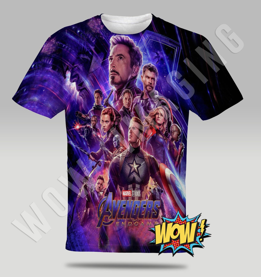 Avengers: End Game Commemorative _ ED Ver.2_ultra - Ltd. Etsy T-shirt